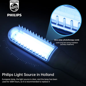 BU-1 illuminated narrowband UVB lamp with detachable light comb