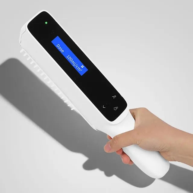 UV308H4 308nm LED UVB device with OLED screen and light comb